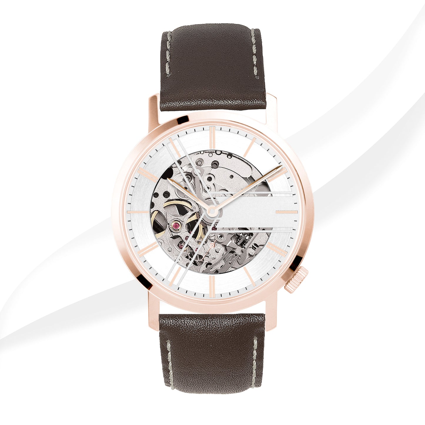 NEW ARRIVAL - 38.5mm Custom ALSTER - AS09 (Rosegold case)