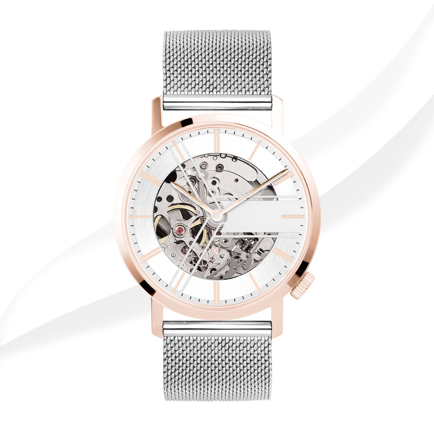 NEW ARRIVAL - 38.5mm Custom ALSTER - AS09 (Rosegold case)