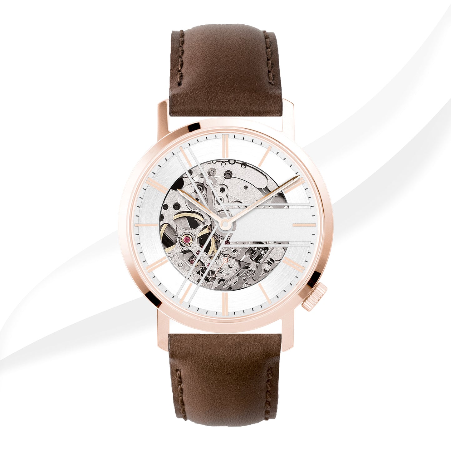 NEW ARRIVAL - 38.5mm Custom ALSTER - AS09 (Rosegold case)