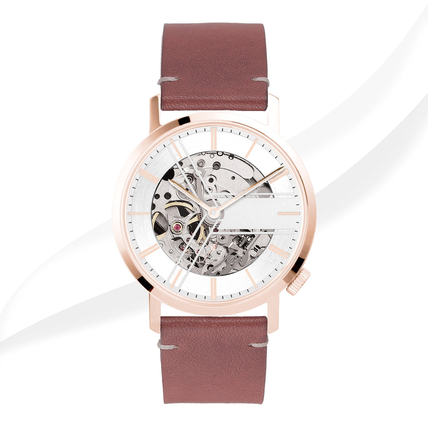 NEW ARRIVAL - 38.5mm Custom ALSTER - AS09 (Rosegold case)