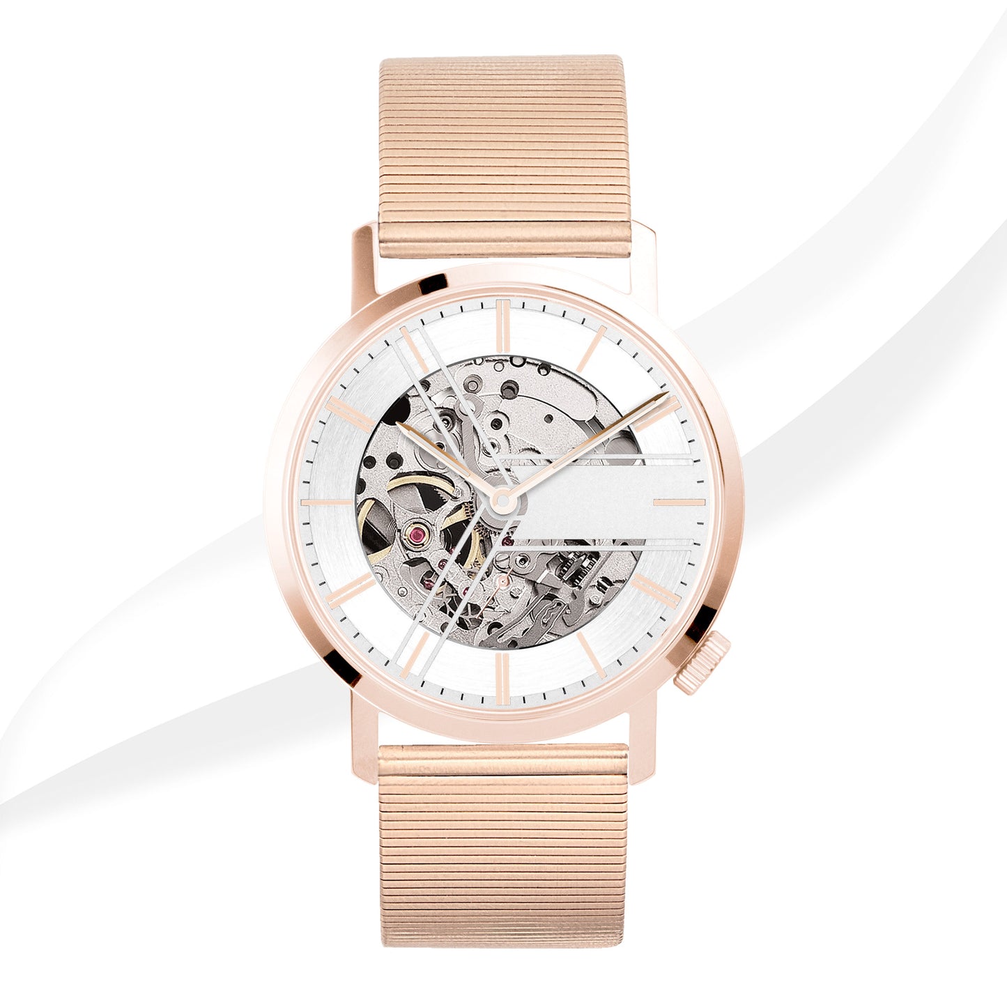 NEW ARRIVAL - 38.5mm Custom ALSTER - AS09 (Rosegold case)