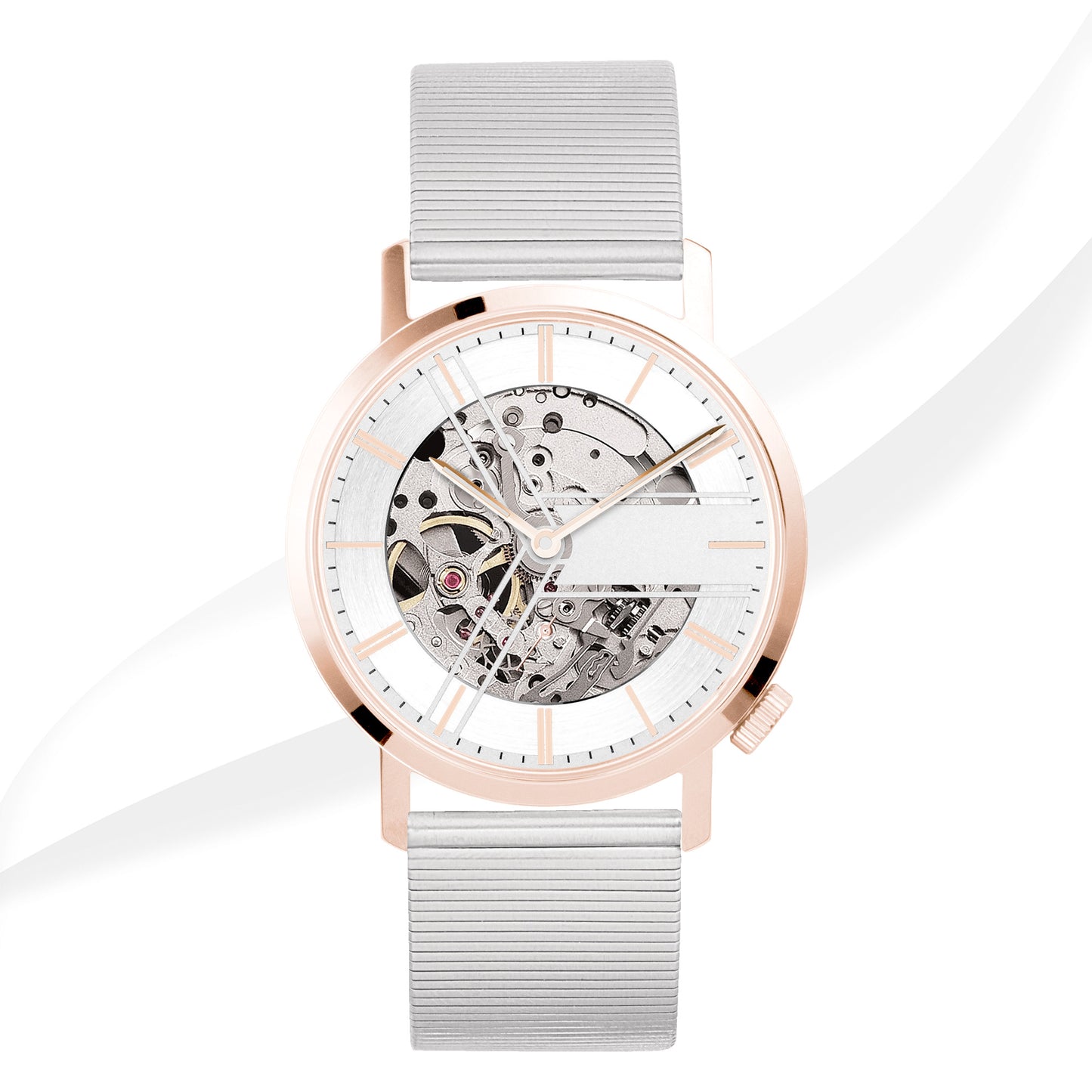 NEW ARRIVAL - 38.5mm Custom ALSTER - AS09 (Rosegold case)