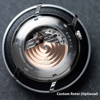 EONIQ custom rotor - rose gold rotor for miyota