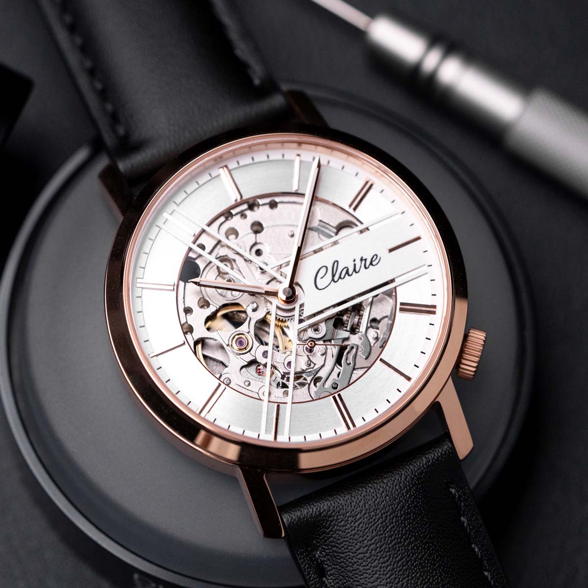 NEW ARRIVAL - 38.5mm Custom ALSTER - AS09 (Rosegold case)