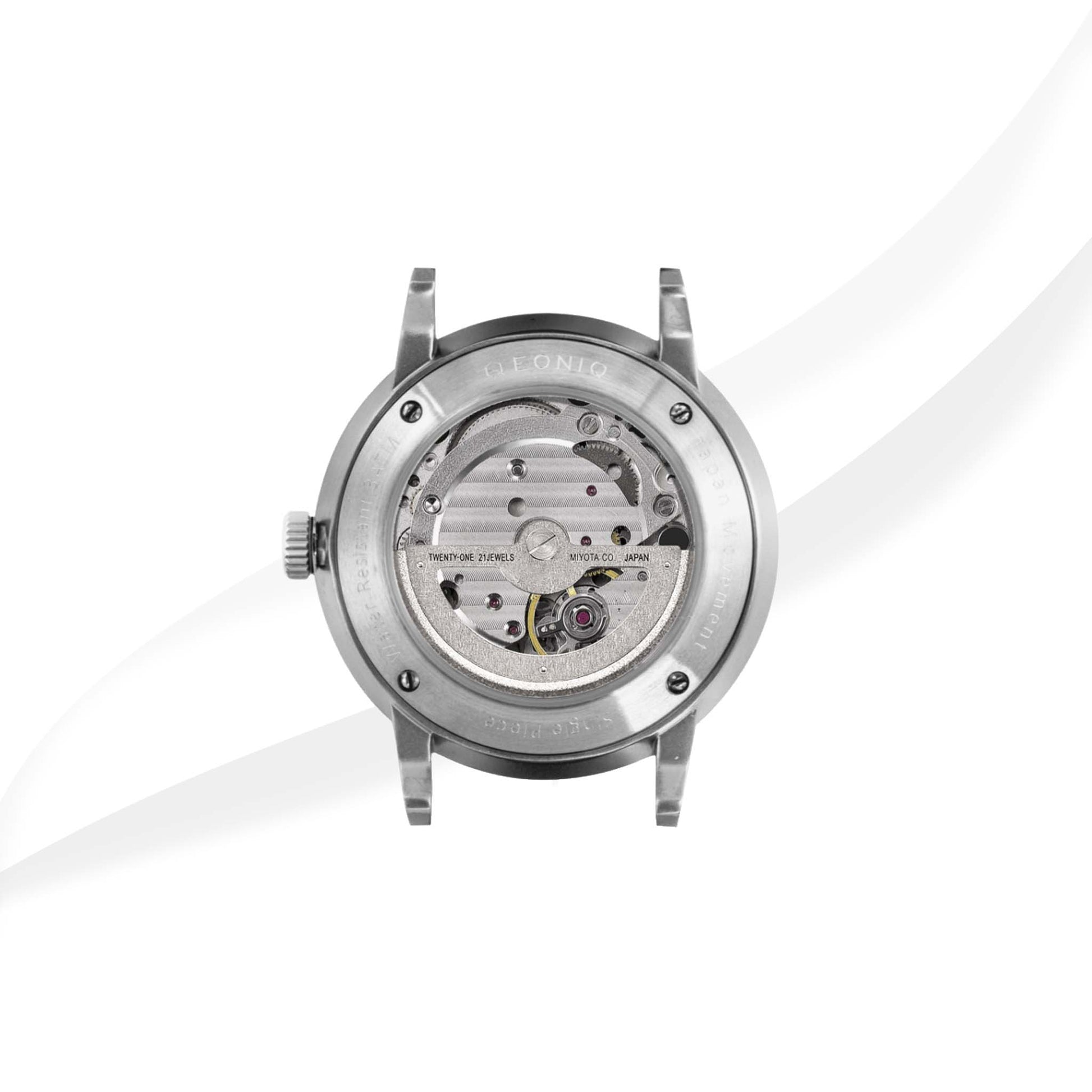 EONIQ custom skeleton watch - miyota movement