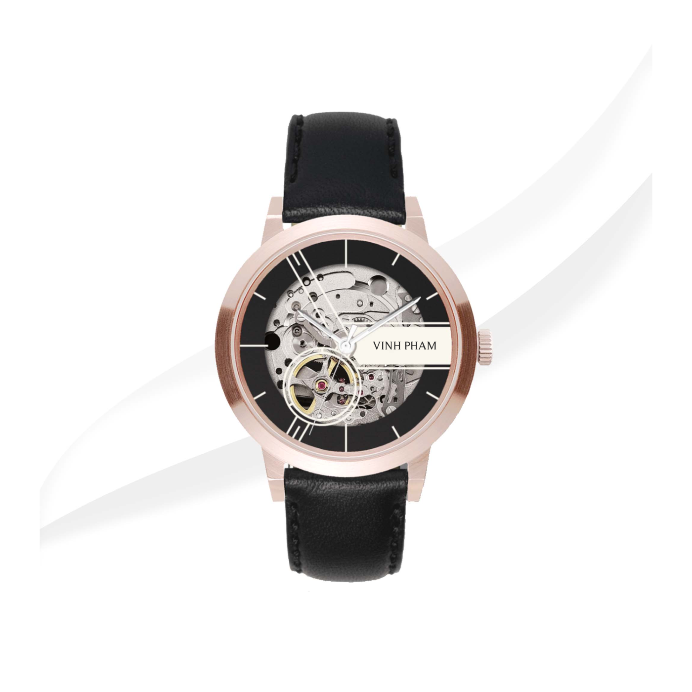 CUSTOM Mechanical Watch | 38mm | EONIQ PB005-F