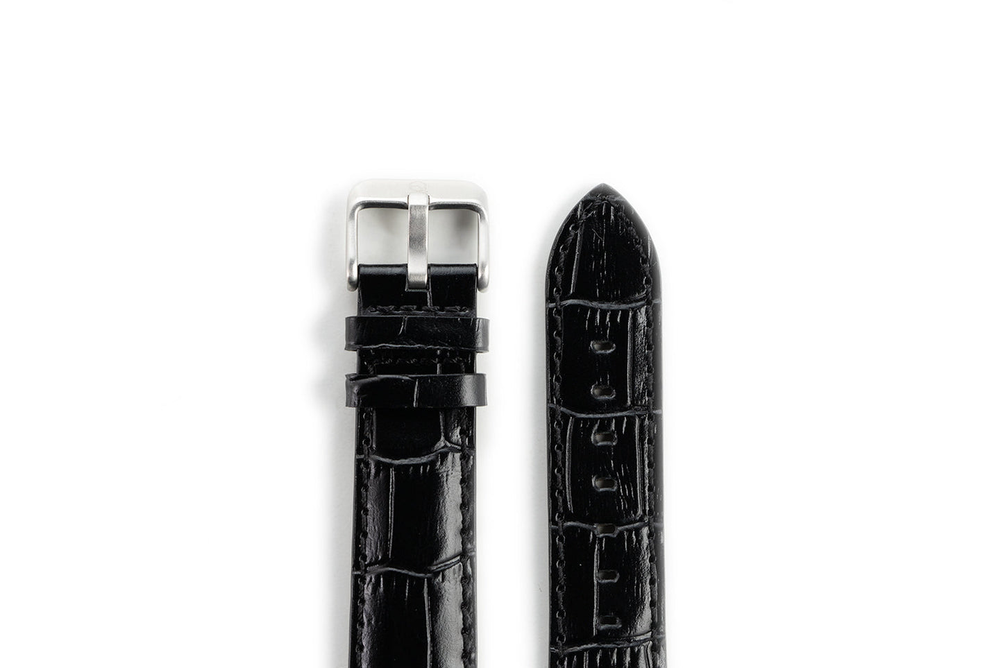 black alligator strap - eoniq